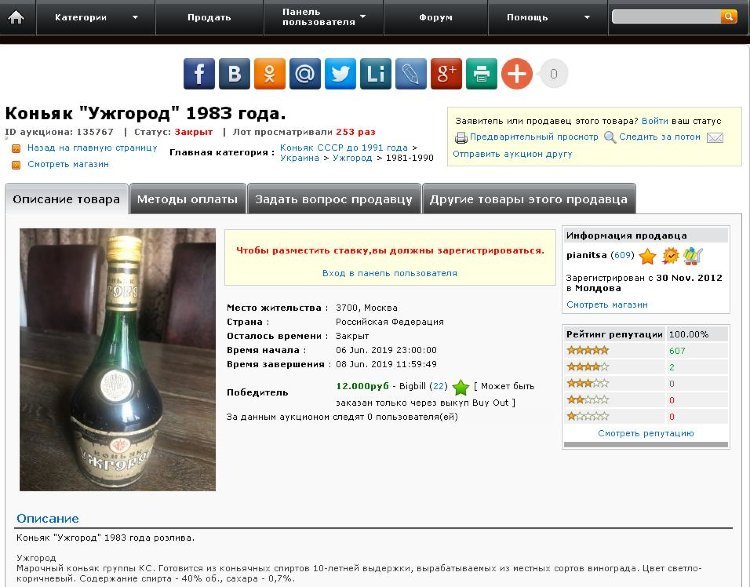 12000 Ужгород 1983 года. 135767